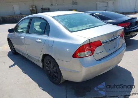 2009 Honda Civic Lx из США, поврежденный, VIN 19XFA16529E051147